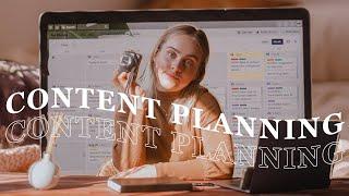 How I plan my CONTENT CALENDAR (+ free template!)