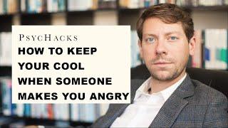 How to keep your cool when someone makes you angry: Offense is taken not given