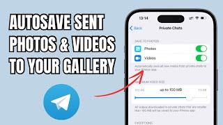 Automatically Save Sent Photos & Videos To Your Phone Gallery On Telegram