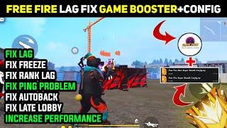 FREE FIRE 1GB 2GB RAM LAG FIX NEW CONFIG || FF + FF MAX LAG FIX || FF MAX LAG FIX NEW GAME BOOSTER