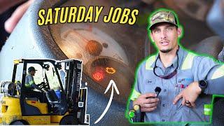 Easy Money on a Saturday - Hyundai Forklift Repairs and MORE!