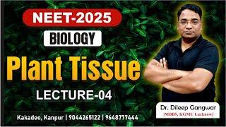 anatomy of flowering plants class 11 | Plant Tissue | L-4 | Plant Anatomy | NEET 2025 | DG Sir