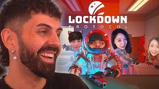 IS THIS 3D AMONG US?! | Lockdown Protocol ft. Sykunno, Fanfan, xChocobars & More!