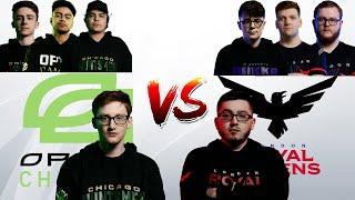 OPTIC CHICAGO VS LONDON ROYAL RAVENS!! | Scump POV! | Pro COD scrims