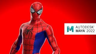 Rigging Maya 2022 -  Spiderman- Advance Skeleton