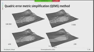 Geomorphometry 2021 - Richard Feciskanin - An optimization of triangular network and its use in DEM