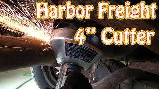 4" Pneumatic High Speed Cut-Off Tool Review - Harbor Freight $10 Pneumatic High-Speed Cut-Off Tool