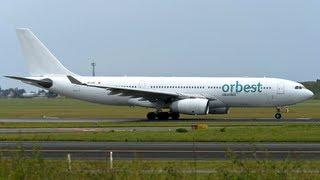 Orbest Orizonia A330-243 departure at Copenhagen Kastrup (HD)