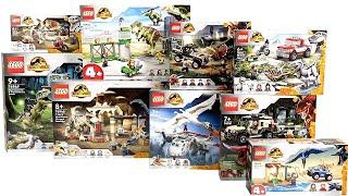 All LEGO Jurassic World Dominion Sets 2022 Compilation/Collection Speed Build