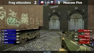 Frag eXecutors vs MoscowFive @de_train