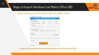 Import Windows Live Mail to Office 365