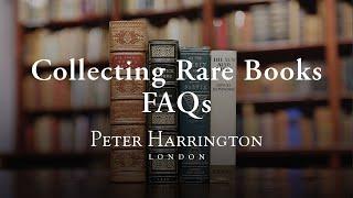 Collecting Rare Books FAQs