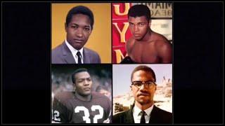 Malcolm X, Cassius Clay, Sam Cooke, and Jim Brown bond