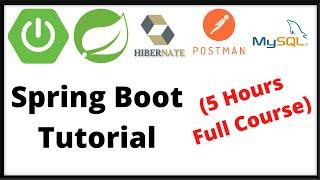 Spring Boot Tutorial | Full Course [NEW] 