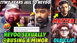 ALL REACTIONS! Neyoo Sexually @buse a Minor! - Goldy Bhai React, Old Clips of Jonathan & Scout VIRAL