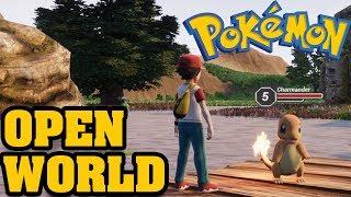 OPEN WORLD POKEMON! Pokémon Origin Fire Red 3D - Pokemon Open World like The Nintendo Switch?!