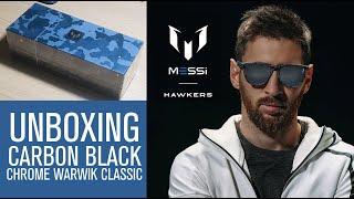 ️ hawkers x messi  carbon black chrome warwick classic ESPAÑOL HD