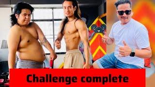 100 Days Challenge Complete | Ayush Shrestha Official @bibekthakuri127@SANDESHJUNGTHAKURI