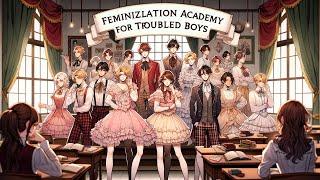 Feminization Academy for Troubled Boys, crossdressing story