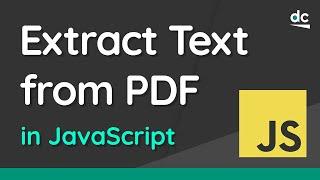 How to Extract Text from a PDF Document Using JavaScript & Express.js