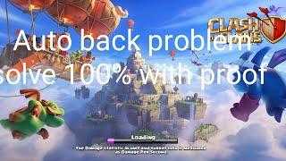 How to solve coc Auto back problem in 2GB ram 100%solve #clash of clans