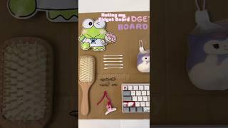 Rating my diy fidget board #fidget #fidgettoys #fidgetboard #asmr #diy