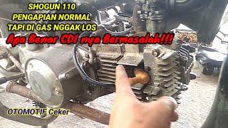 Shogun 110 Di gas nggk los Saat jalan terasa berat,Dan Cara Mengatasi nya#Otomotif Ceker