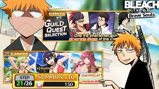 Summons GUILD QUEST SELECTION!? || BLEACH BRAVE SOULS