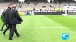 World Cup: French referee Stephane Lannoy training