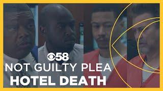 Not guilty pleas entered for men charged with felony murder in Milwaukee Hyatt hotel death