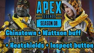 Apex Legends News | Chinatown skins + Wattson + Heatshields & Inspect button #6