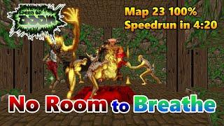 [World Record] Speed of Doom MAP 23 "Poison Ivy II" 100% (UV-Max) Speedrun in 4:20 [Doom]