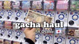 $100 gacha haul  Osaka vlog  gacha gacha no money 