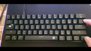 TECHNOZONE E22 MECHANICAL KEYBOARD BLUE SWITCH