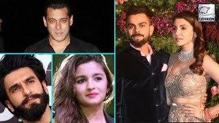 Celebs Who MISSED Anushka And Virat's Wedding Reception | LehrenTV