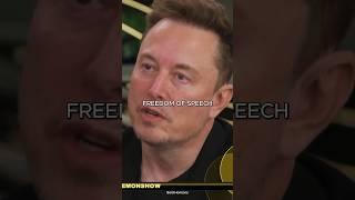 Elon Musk About Freedom of Speech