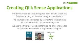 Two Day Qlik Sense Training Course Preview