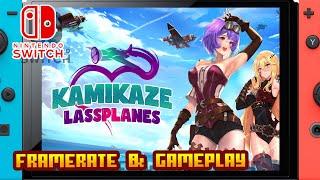 Kamikaze Lassplanes - (Nintendo Switch) - Framerate & Gameplay