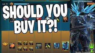 IS THE BATTLE PASS IN RAID SHADOW LEGENDS WORTH BUYING?!