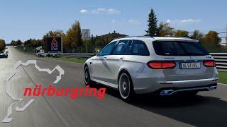 [VR] Mercedes-Benz E63s AMG Nurburgring Nordschleife Touristenfahrten onboard