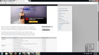 Update adobe flash player for google chrome web browser