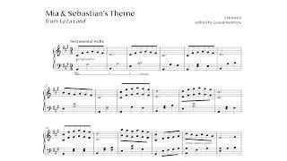 Mia & Sebastian's Theme (*accurate piano score)