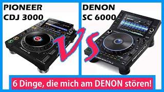 DENON SC6000 vs Pioneer CDJ3000