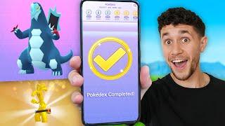 I Completed the New Pokédex in Pokémon GO