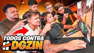 DGZIN CONTRA TODOS OS PRO DA HERO BASE!