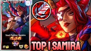 WILD RIFT SAMIRA - TOP 1 SAMIRA GAMEPLAY - GRANDMASTER RANKED