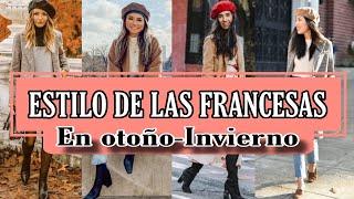 MODA Francesa 2023 -24 Como Visten Las MUJERES FRANCESAS en INVIERNO Para Lucir ELEGANTES y Chic