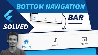 Bottom Navigation Bar | Flutter Step by Step Tutorial with Example