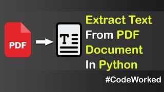 Extract Text From PDF in Python #pdf #text #python