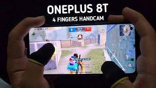 ONEPLUS 8T PUBG TEST | BEST 4-FINGERS CLAW HANDCAM GAMEPLAY | PUBG MOBILE